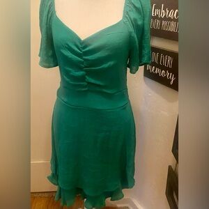 Elegant Green Women's Dress🌸
